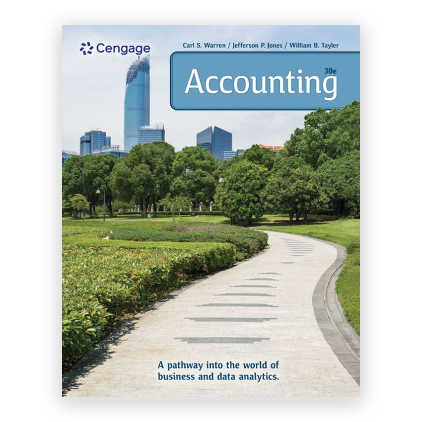 Accounting 30th edition by Warren