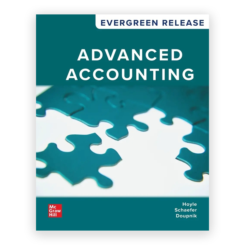 Advanced Accounting 2026 Release 1st edition by Hoyle
