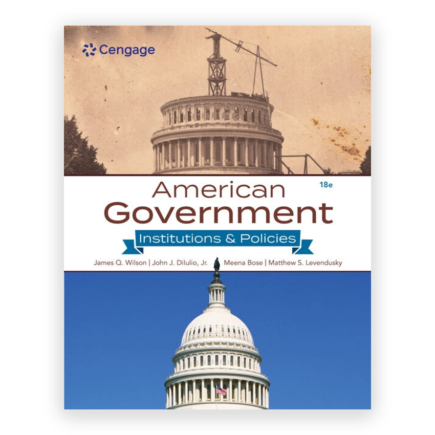American Government 18th edition by Wilson