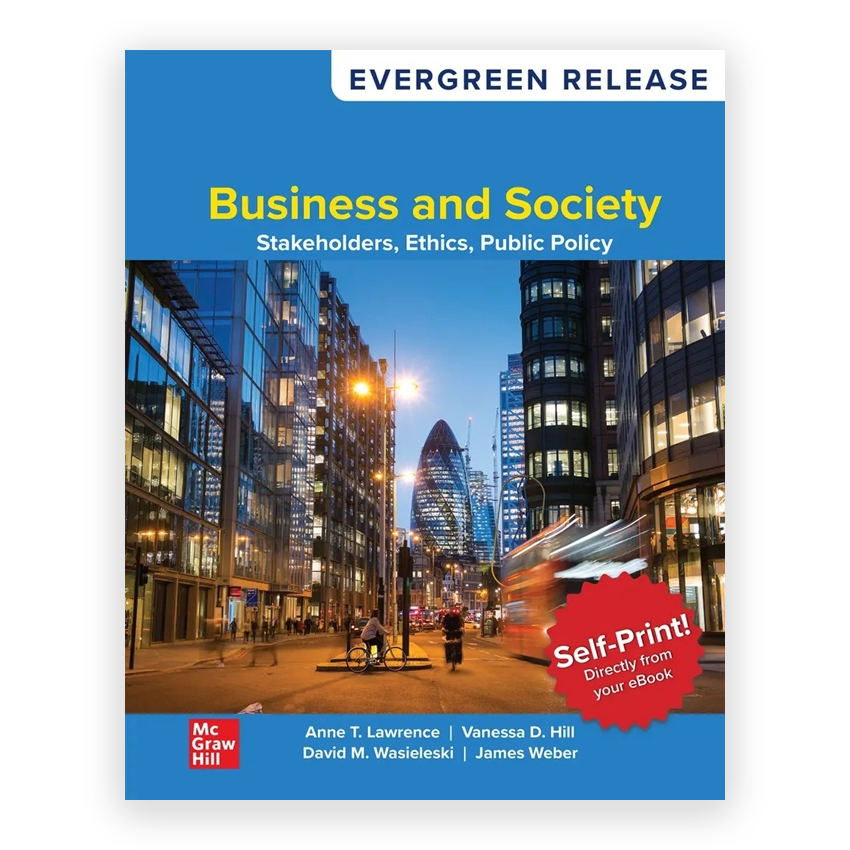 Business and Society - Stakeholders Ethics Public Policy 2026 Release 1st edition by Lawrence