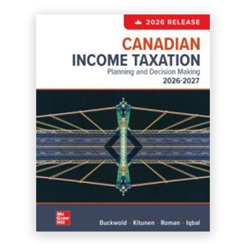 Canadian Income Taxation 2026 2027 2026 Canadian Release 1st edition by Buckwold