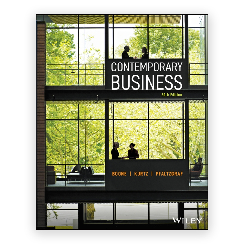 Contemporary Business 20th edition by Boone