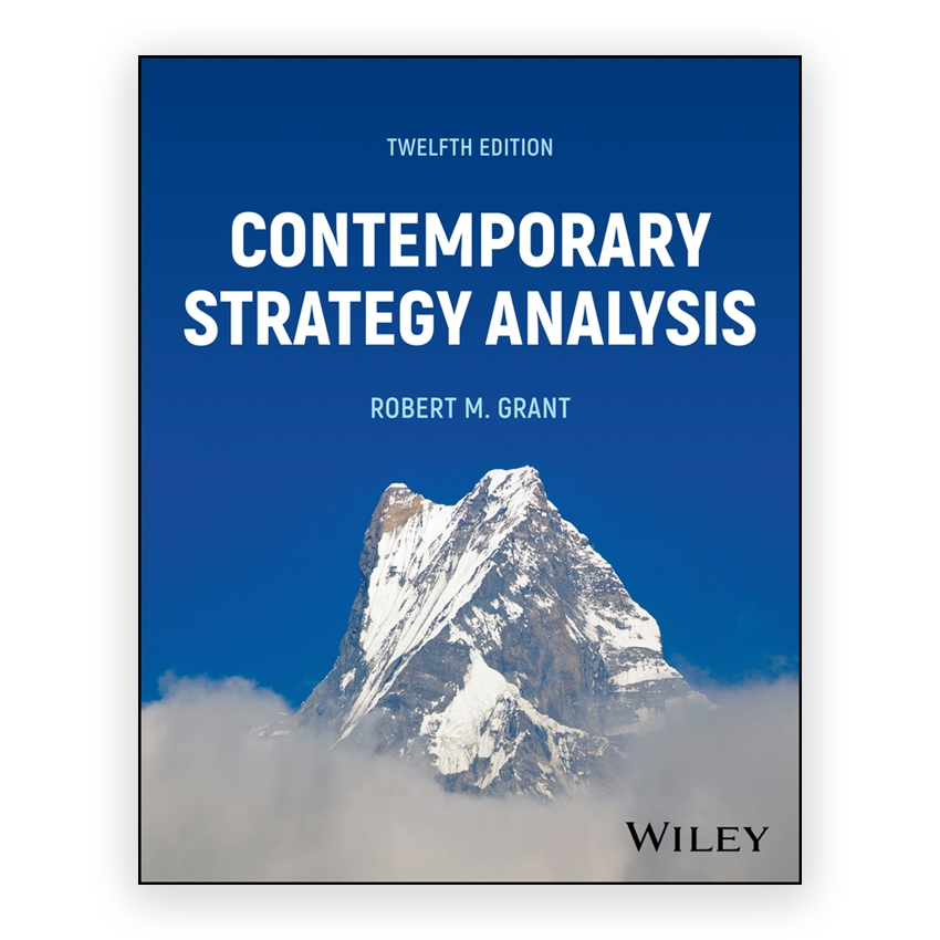 Contemporary Strategy Analysis 12th edition by Grant
