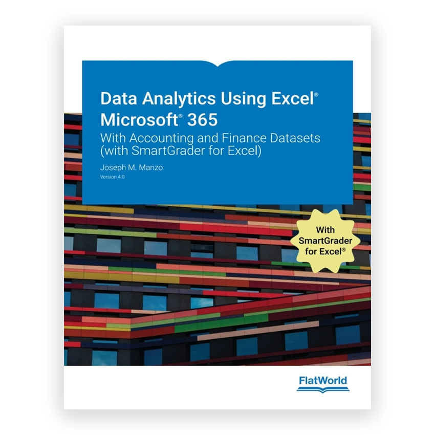 Data Analytics Using Excel Microsoft 365 v4 1st edition by Manzo
