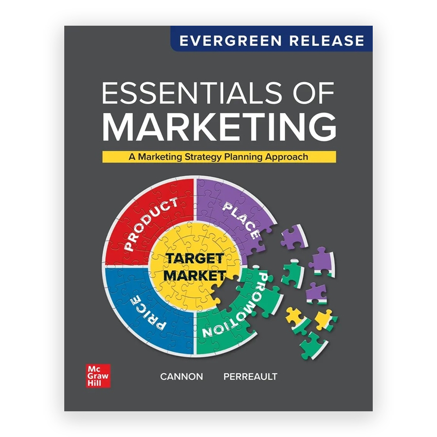 Essentials of Marketing 2026 Release 1st edition by Cannon