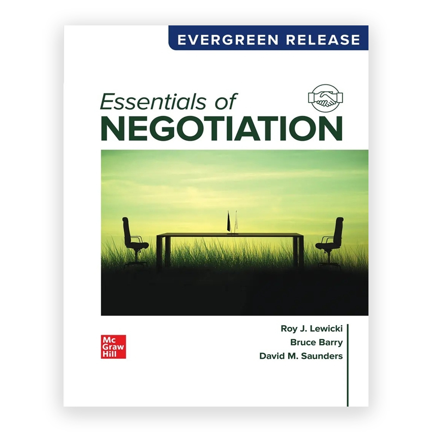 Essentials of Negotiation 2024 Release 1st edition by Lewicki