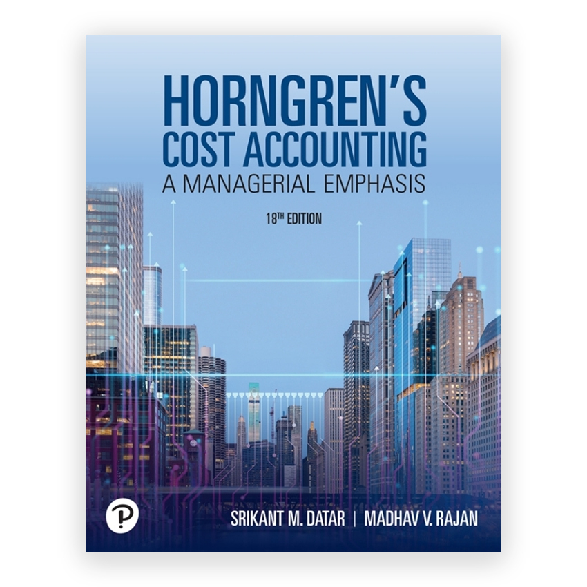 Horngren's Cost Accounting 18th edition by Datar