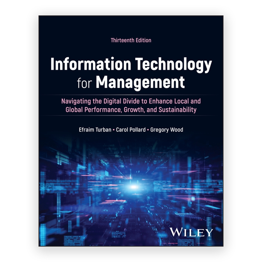 Information Technology for Management 13th edition by Turban