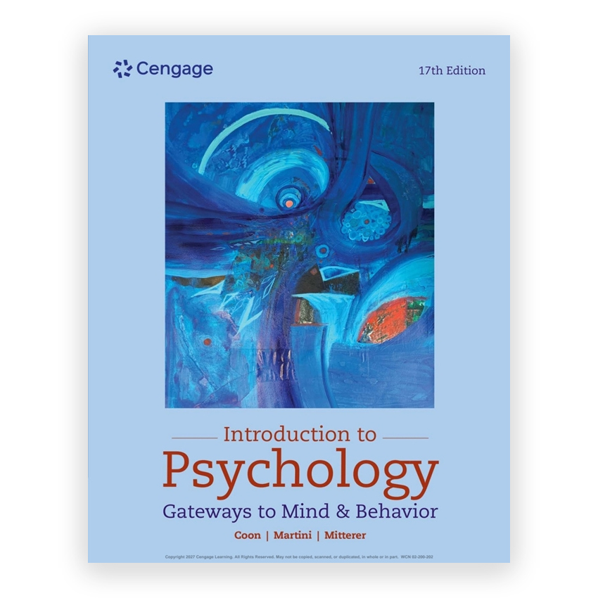 Introduction to Psychology 17th edition by Coon
