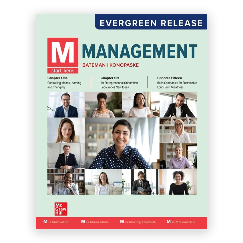 M - Management 2024 Release 1st edition by Bateman