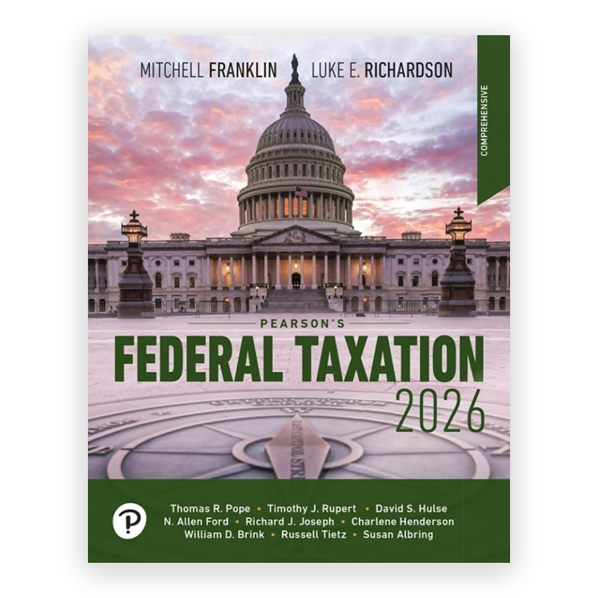 Pearson's Federal Taxation 2026 Comprehensive 39th edition by Richardson