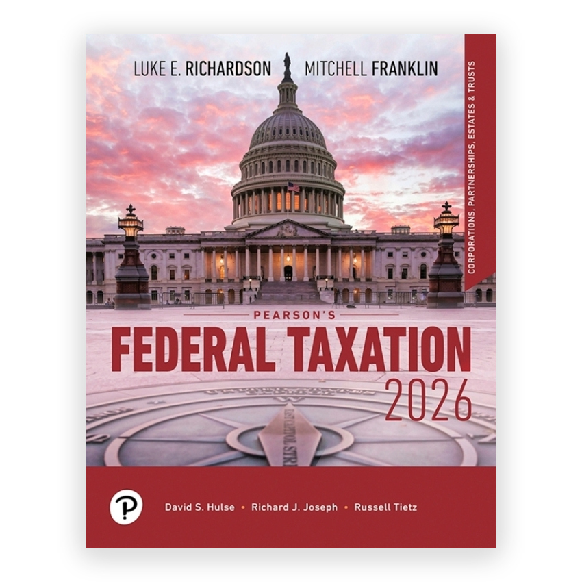 Pearson's Federal Taxation 2026 Corporations 2026 39th edition by Richardson