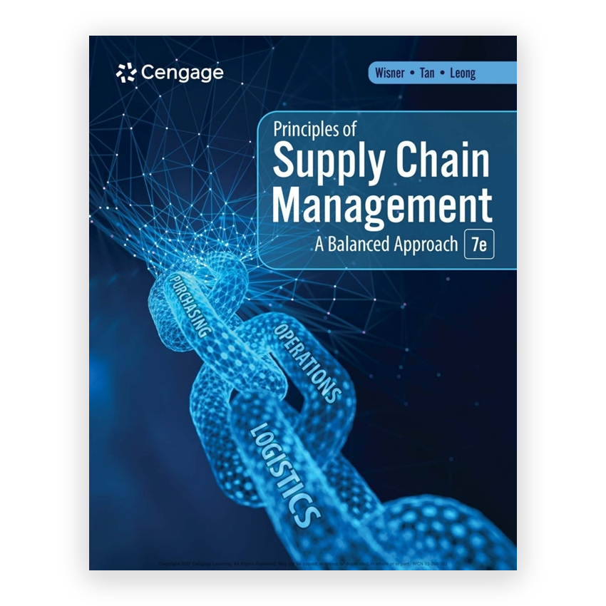 Principles of Supply Chain Management - A Balanced Approach 7th edition by Wisner