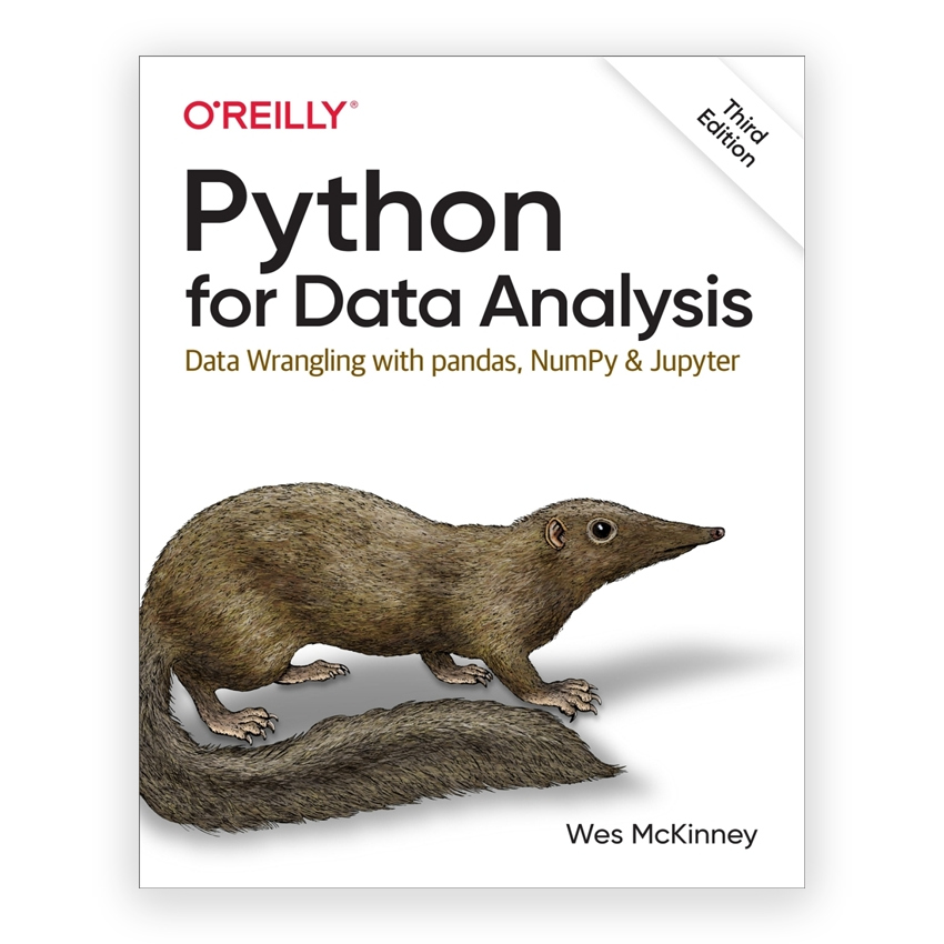 Python for Data Analysis 3rd edition by McKinney