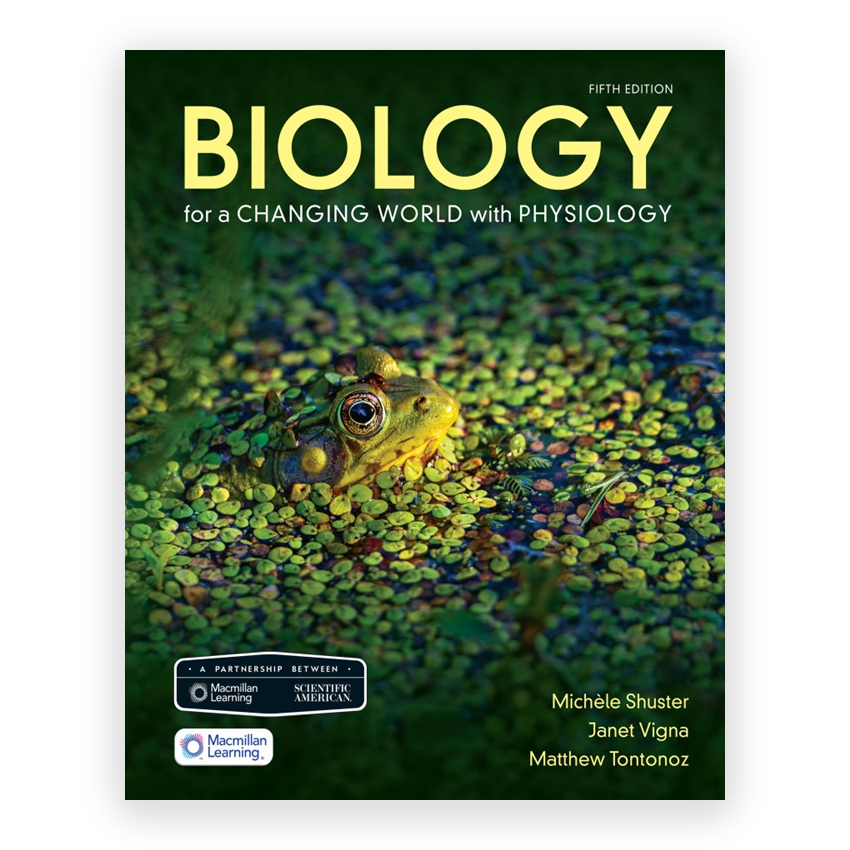 Scientific American Biology for a Changing World with Physiology 5th edition by Shuster