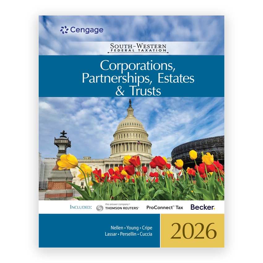 South - Western Federal Taxation 2026 - Corporations Partnerships Estates and Trusts 49th edition by Nellen