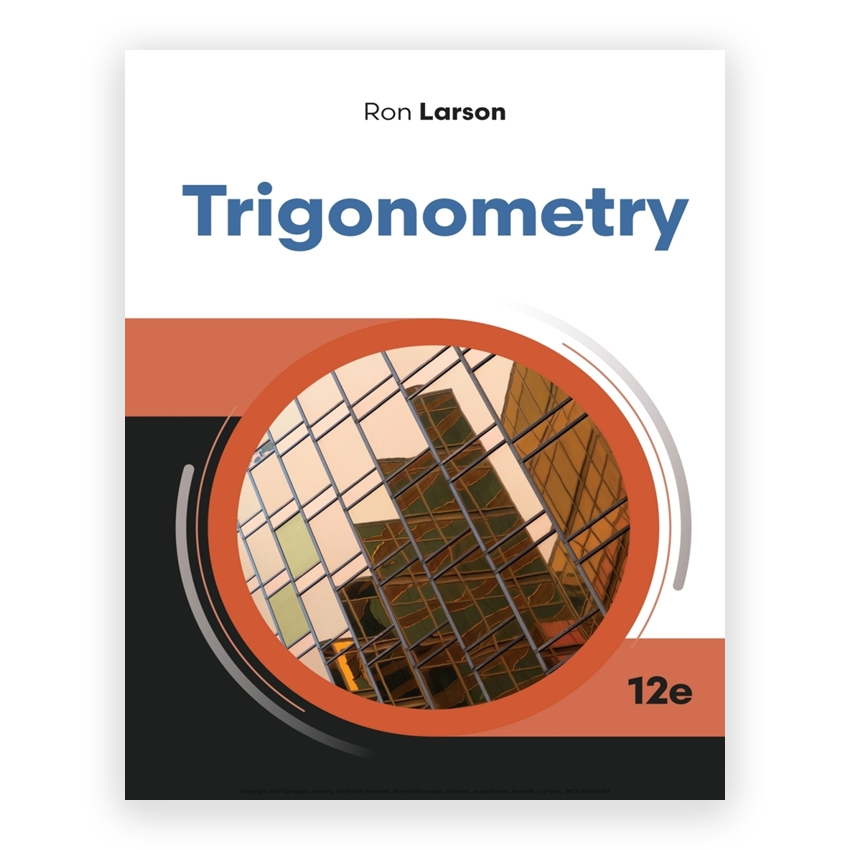 Trigonometry 12th edition by Larson